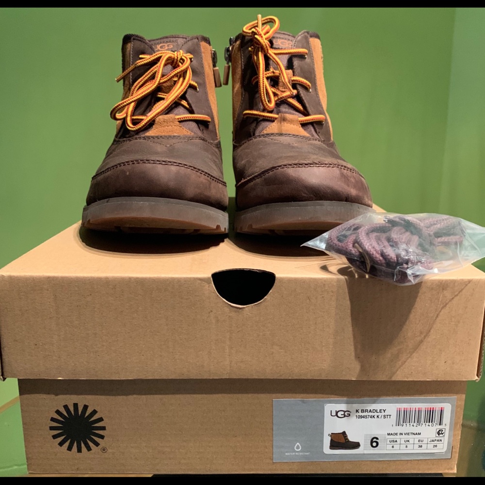 UGG Suede & Leather Boots